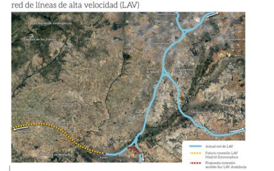 PROPUESTA V. CONEXIÓN CON LA LÍNEA DE ALTA VELOCIDAD MADRID- SEVILLA